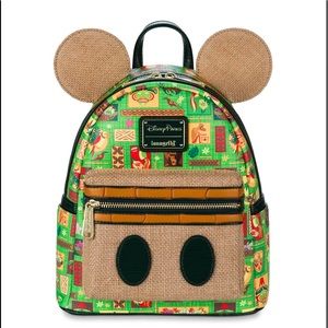 Nwt loungefly Disney The main attraction Enchanted Tiki Room mini backpack